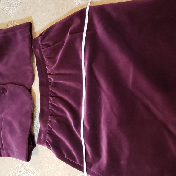 Vintage Sasson Velvet Jacket and Skirt Set, Sz 9/10 - Picture 14 of 16